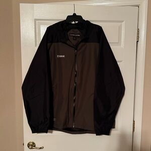 Men's Two Toned Rain Jacket With Hood